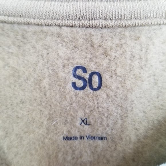 So Sweatshirt Size XL NWOT - Picture 5 of 6